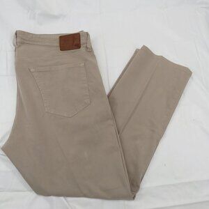 AG Adriano Goldschmied The Graduate Tailored Leg Khaki Pants 40x32